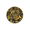SELETTI Toiletpaper Porcelain Dinnerplate - Trumpets