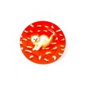SELETTI Toiletpaper Porcelain Dinnerplate - Kitten