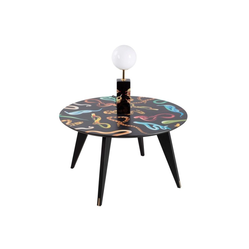 SELETTI Toiletpaper dining table round - Snakes