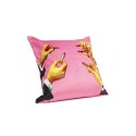 SELETTI Toiletpaper Pillow - Lipsticks - Rose - Filled with feathers