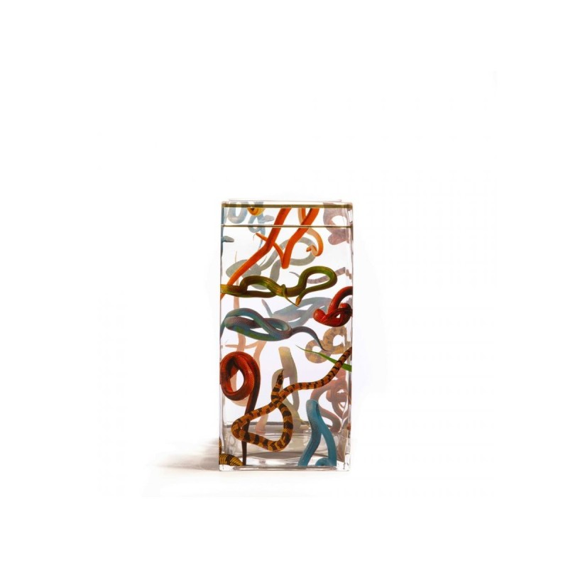 SELETTI Glass Vase - Snakes - Big
