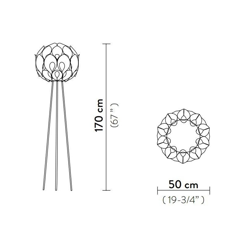 SLAMP Flora Floor lamp