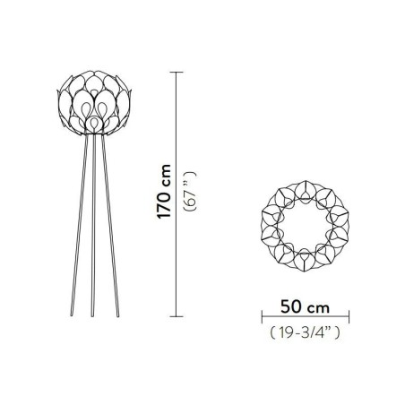 SLAMP Flora Floor lamp