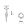 SLAMP Flora Floor lamp