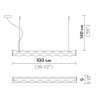 SLAMP Hugo Pendant Lamp 24v