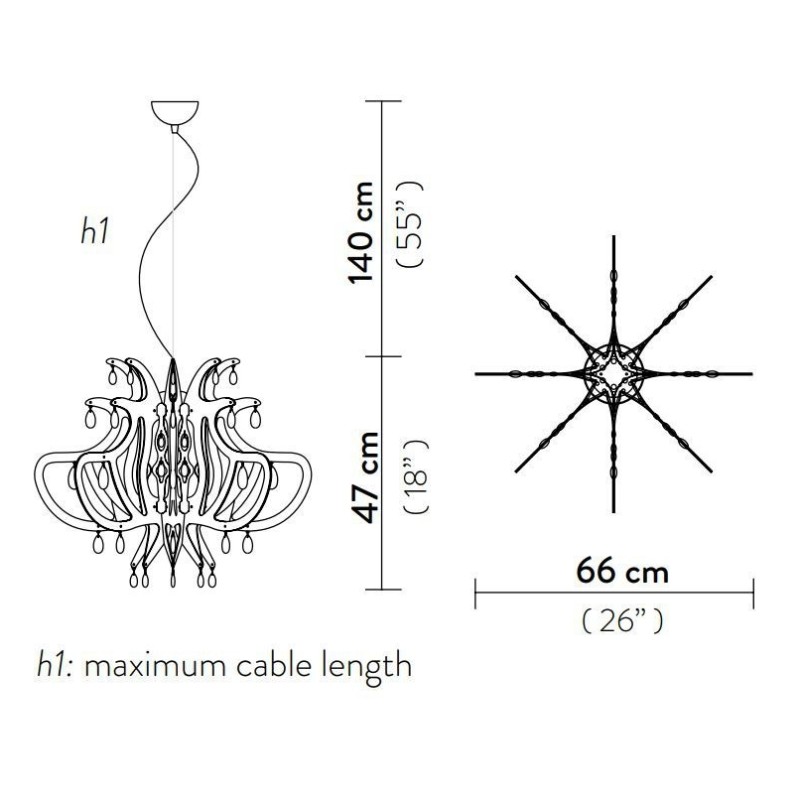 SLAMP Lillibet Pendant Lamp