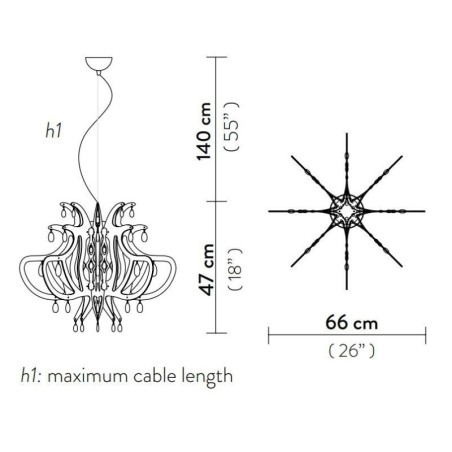 SLAMP Lillibet Pendant Lamp