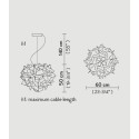 SLAMP Veli Pendant Lamp large