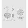 SLAMP Veli Pendant Lamp large