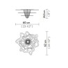 SLAMP Aurora Ceiling lamp mini