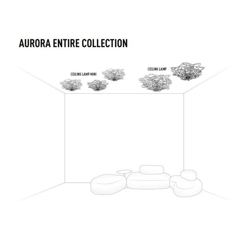 SLAMP Aurora Ceiling lamp mini