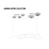 SLAMP Aurora Ceiling lamp mini