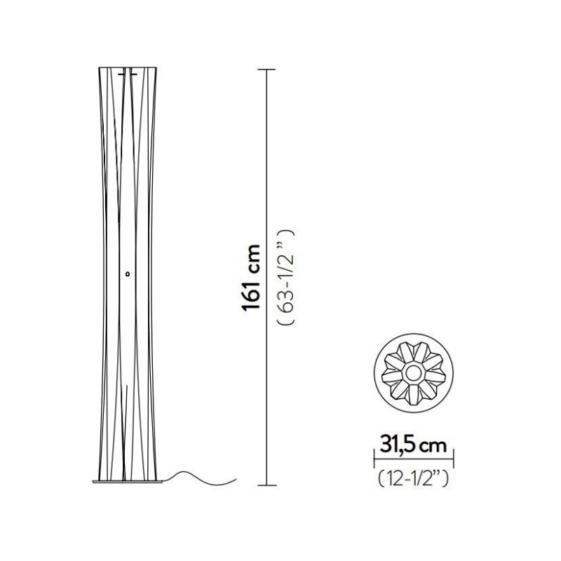 SLAMP Bach Floor lamp xl