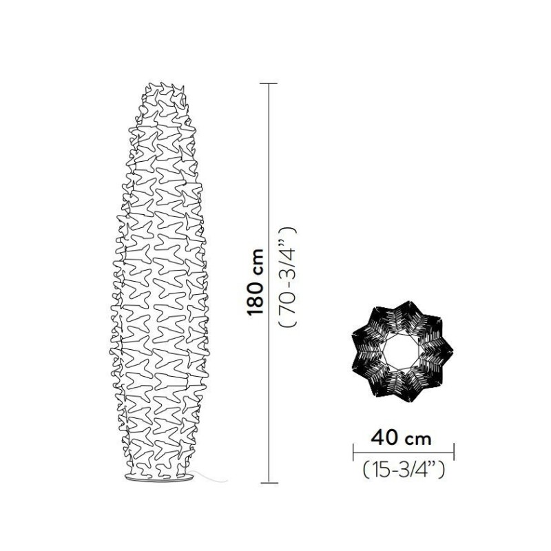 SLAMP Cactus Floor lamp xxl