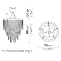 SLAMP Ceremony Pendant Lamp large