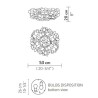 SLAMP Clizia Ceiling lamp / Wall Lamp medium