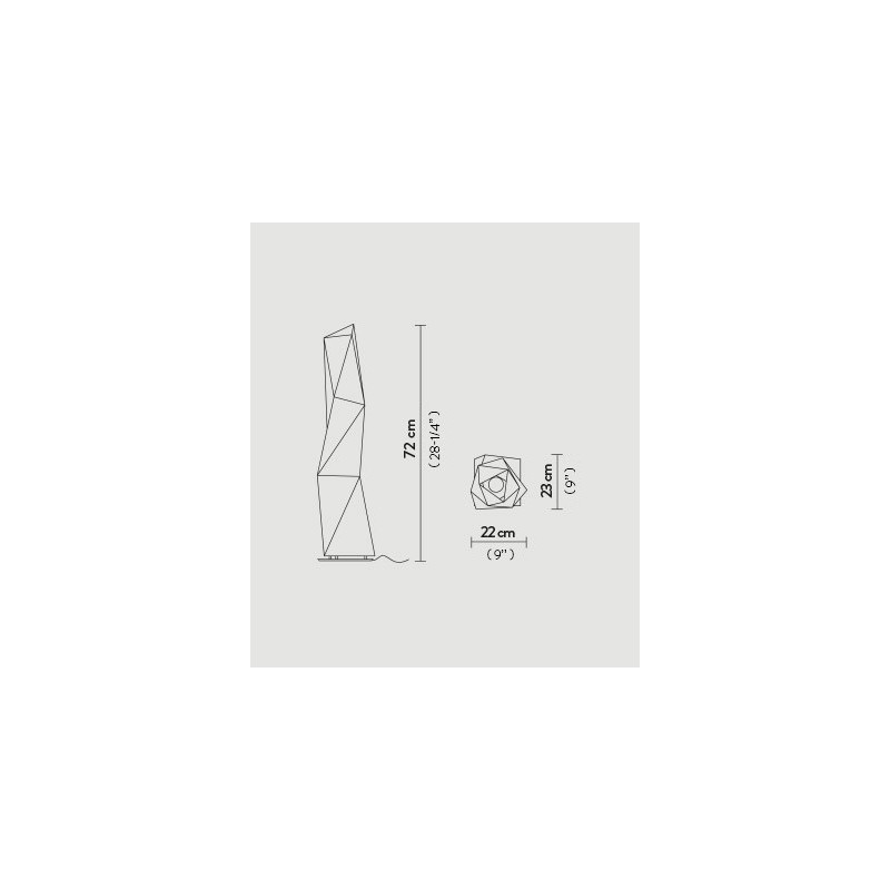 SLAMP Diamond Floor lamp medium
