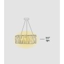 SLAMP Accordéon Pendant Lamp