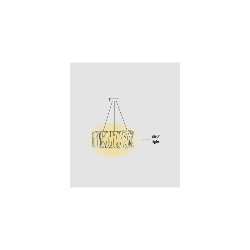 SLAMP Accordéon Pendant Lamp