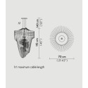 Slamp ARIA Large suspension lamp