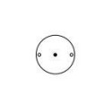 Jacco Maris benben ceiling cover 2 light round ø 14,5cm