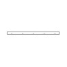 Jacco Maris benben ceiling cover 5 lights long 140x12cm