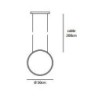 Jacco Maris Brass-O ø 50cm suspension lamp