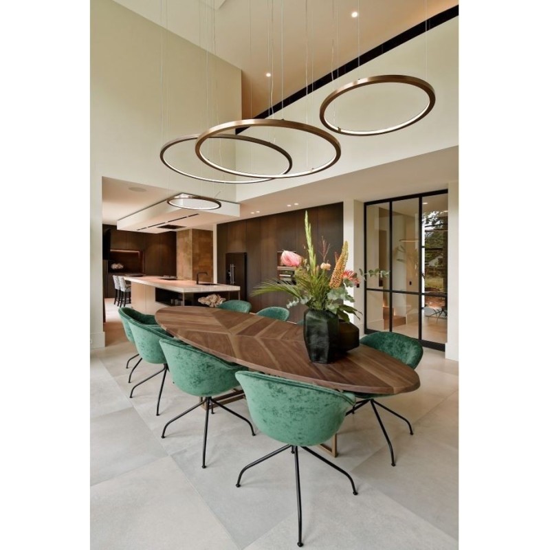 Jacco Maris Brass-O ø 135cm suspension lamp