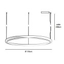 Jacco Maris Brass-O ø 135cm suspension lamp