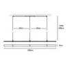 Jacco Maris Coco 200cm suspension lamp