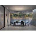 Jacco Maris framed circle ø 170cm suspension lamp