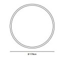 Jacco Maris framed circle ø 170cm suspension lamp