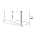 Jacco Maris framed circle ø 170cm suspension lamp