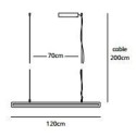 Jacco Maris Framed ø 120cm suspension lamp