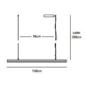 Jacco Maris Framed ø 160cm suspension lamp