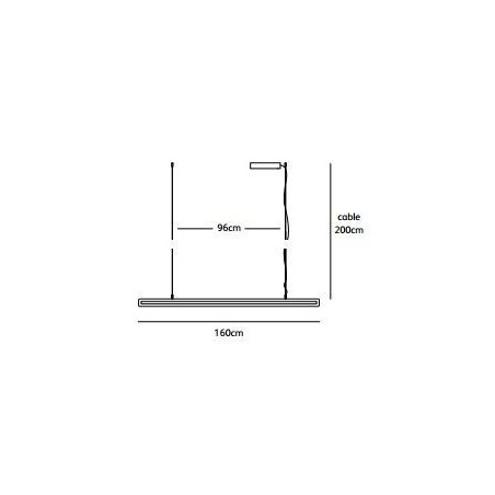 Jacco Maris Framed ø 160cm suspension lamp