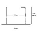 Jacco Maris Framed ø 200cm suspension lamp