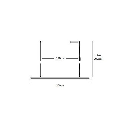 Jacco Maris Framed ø 200cm suspension lamp