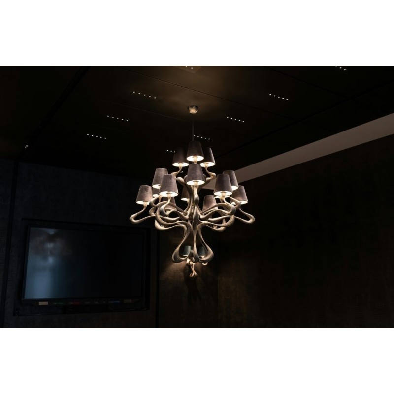 Jacco Maris ode 1647 9 light ø 85cm suspension lamp