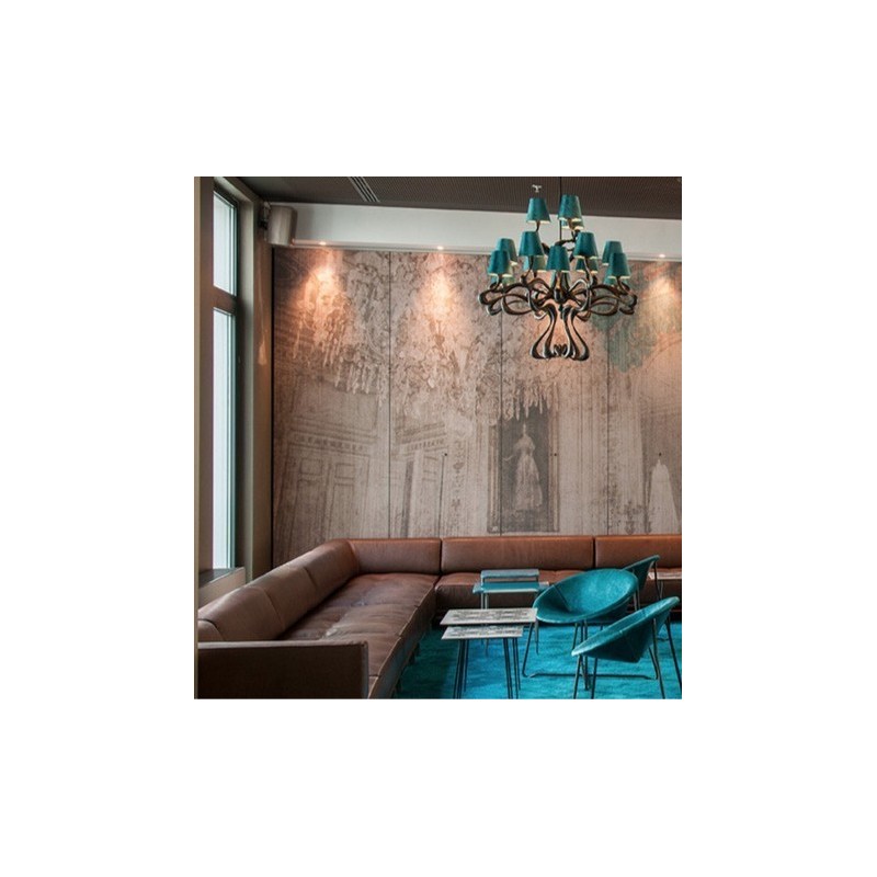 Jacco Maris ode 1647 9 light ø 85cm suspension lamp