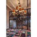Jacco Maris ode 1647 9 light ø 85cm suspension lamp
