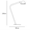 Jacco Maris outsider 258cm floor lamp