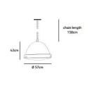 Jacco Maris outsider ø 57cm suspension lamp