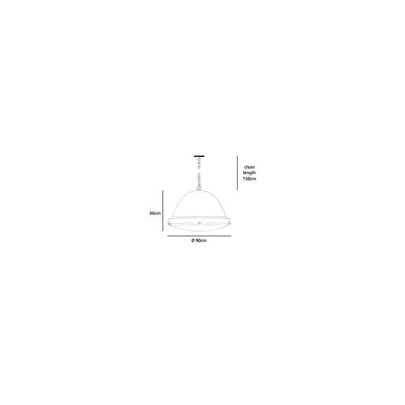 Jacco Maris outsider XL ø 90cm suspension lamp