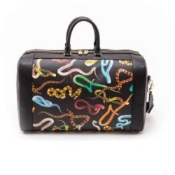 Seletti Toiletpaper Snakes Travel Bag
