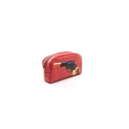 Seletti Toiletpaper Revolver medium Cosmetic Bag