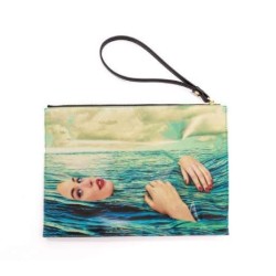 Seletti Toiletpaper Seagirl Pouch Bag