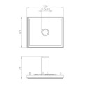Brick In The Wall 200Cent Round Trimless Excl. Driver Fix recessed spot