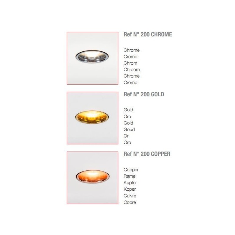 Brick In The Wall 200Cent Round R Trimless Excl. Driver Fix recessed spot