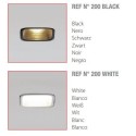 Brick In The Wall 200Cent Square Twin Trimless Excl. Driver Fix recessed spot